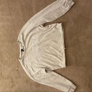 H&M Georgia crop sinch waist sweater